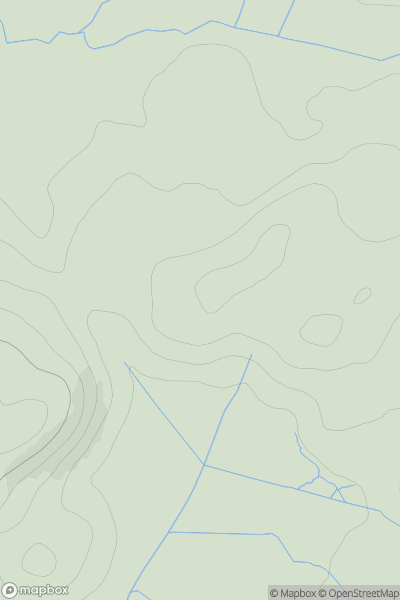 Thumbnail image for Barr Dubh [Knapdale and Kintyre] showing contour plot for surrounding peak